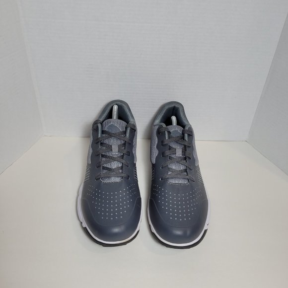 Thestron Gray Mesh Breathable Men's Golf Shoes Size 11 - Picture 3 of 10